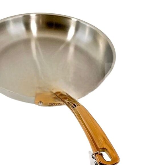 Viking 3-Ply 304 Stainless Steel w/Aluminum Core 12" Fry Pan - Picture 4 of 11